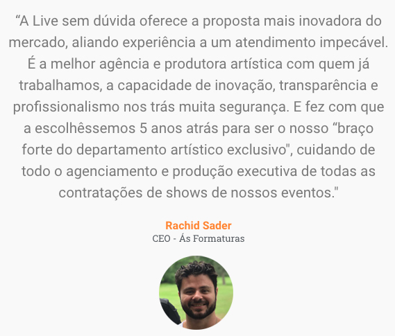 Felipe Titto – Live Entertainment – A agência mais completa do Brasil